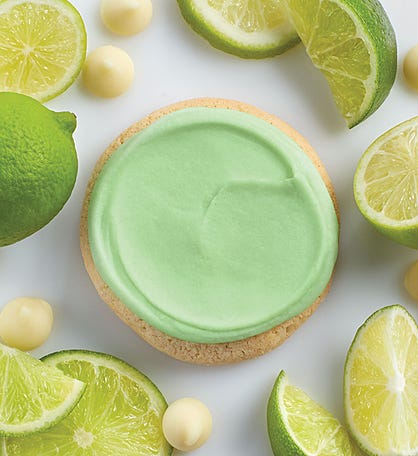 Buttercream Frosted Key Lime White Chocolate Cookie Flavor Box